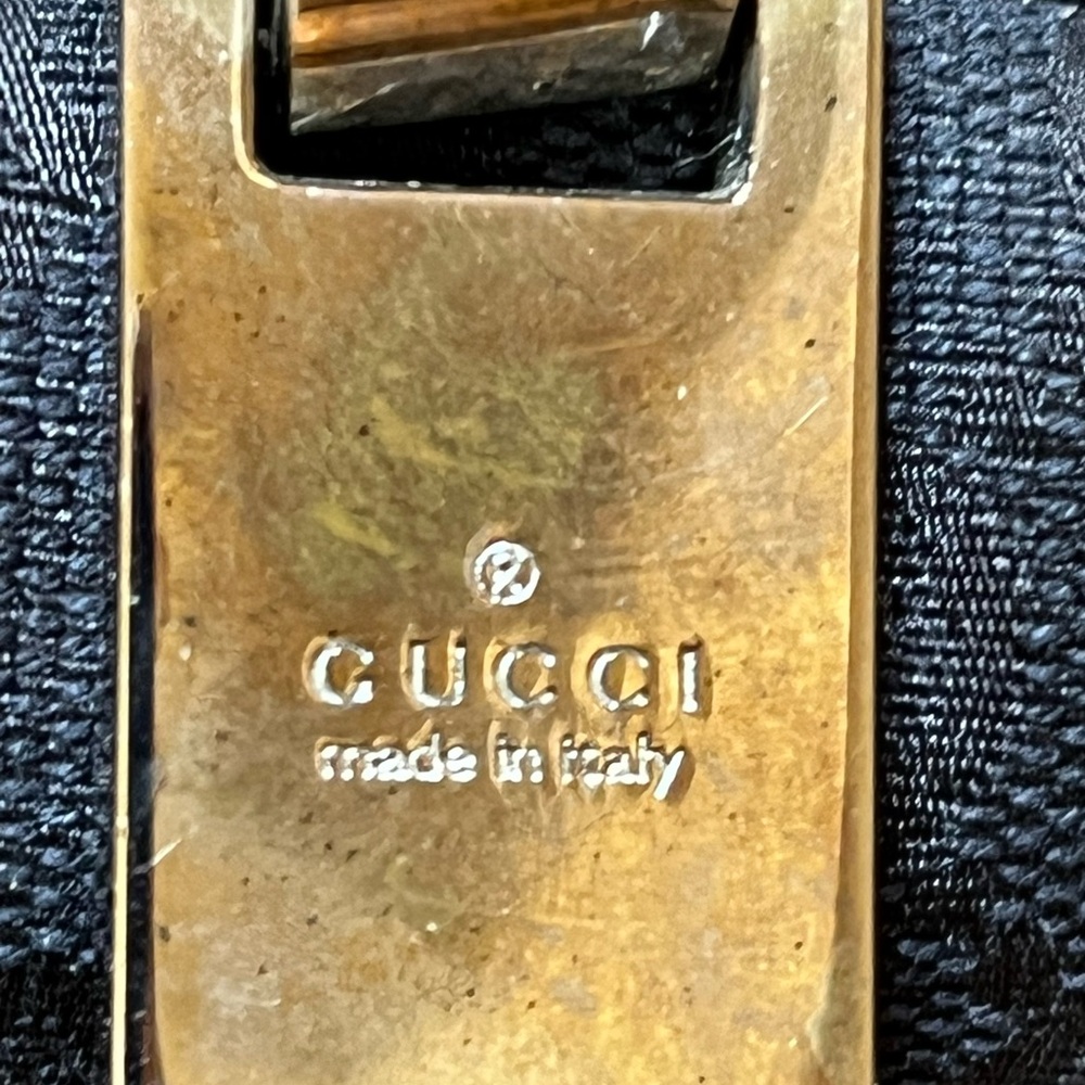 Gucci Authentic Black Weekend Travel Bag with Structured Design - Picture 16 of 16